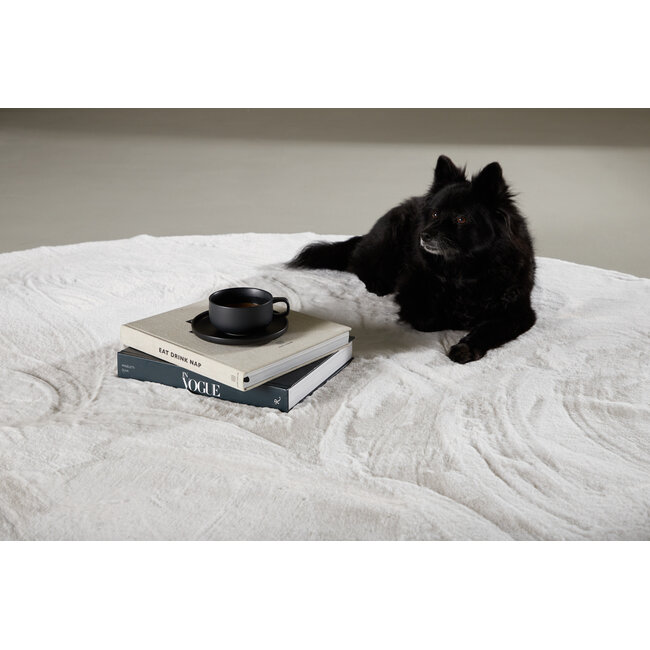 Runder Teppich Nina – Luxuriöser Glanz & Seidiger Griff