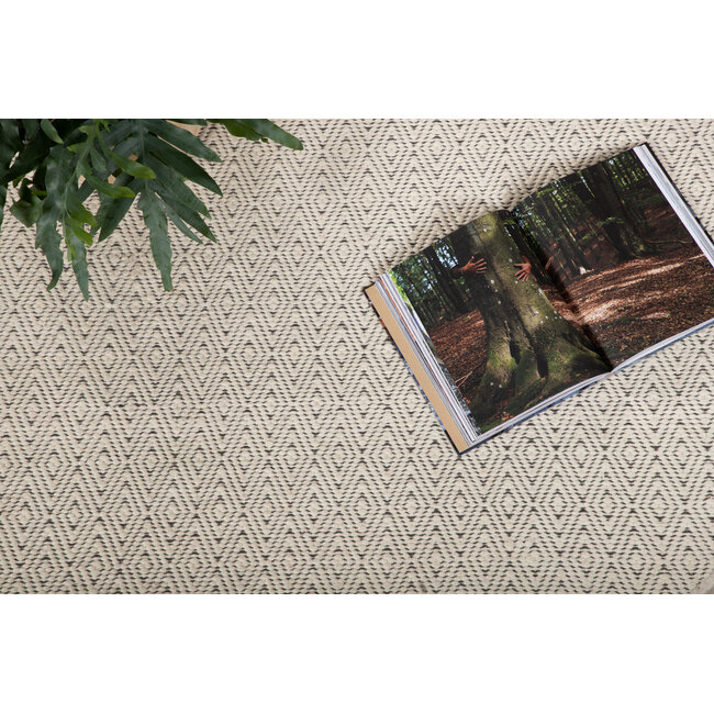 Wollteppich Julana – Handgewebter Boho-Luxus in Beige