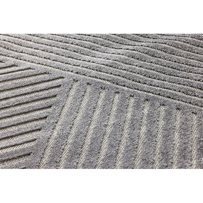 Teppich Aron – Abstraktes Design und Moderner Komfort in Grau