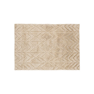 Venture Home Wollteppich Zoe – Modernes Design und Natürliche Gemütlichkeit in Beige