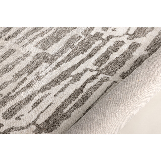 Teppich Milos – Luxuriöser Komfort in Grau & Weiß