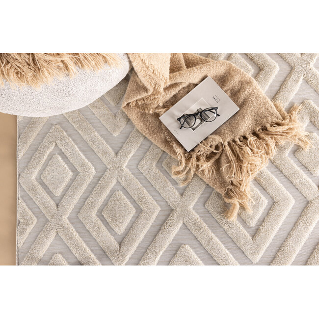 Teppich Pia – Handgefertigter Luxus & Superweicher Komfort in Weiß