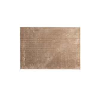 Venture Home Teppich Blanca – Exklusives Design und Samtiger Komfort (Braun/Beige)