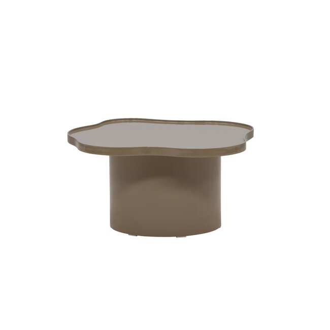 Design-Couchtisch Ilse – Modernes Gloss-Finish in Braun