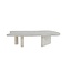 Design-Couchtisch Polle – Organische Form und Beton-Look