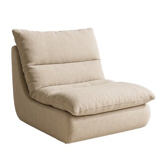 Venture Home Lounge-Sessel Selar – Skandinavische Eleganz in Weiß