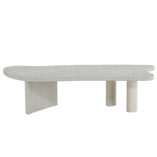 Venture Home Design-Couchtisch Polle – Organische Form & Beton-Look