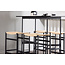 5-tlg. Bar-Set Rax und Polly – Industrial Design trifft Boho-Chic