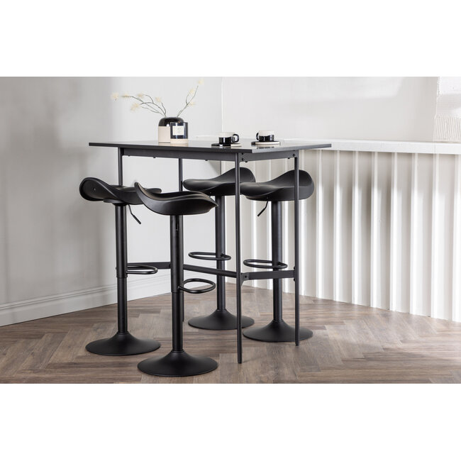 5-tlg. Bar-Set Rax & Adesto – Minimalistischer Industrial-Look in Schwarz