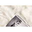 Faux-Fur Teppich Katy – Luxuriöse Weichheit in strahlendem Weiß