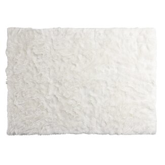Venture Home Faux-Fur Teppich Katy – Luxuriöse Weichheit in Weiß
