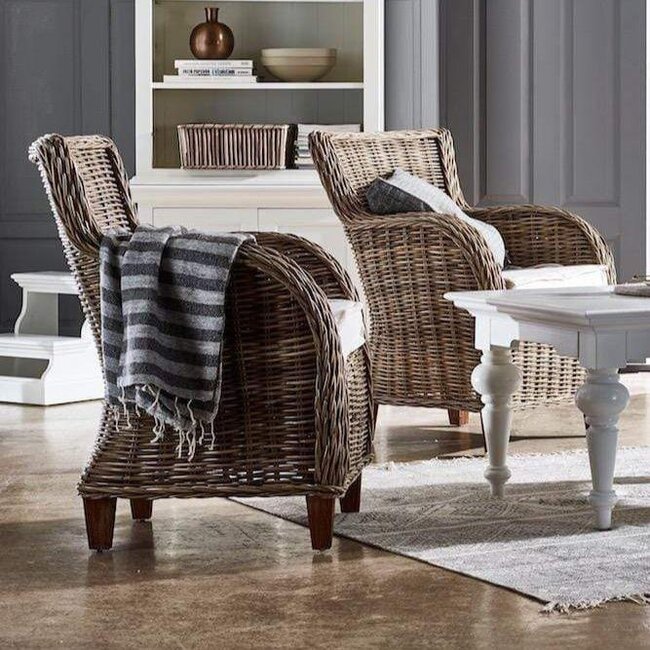 Relax-Sessel „Der Baron“ – Handgeflochtener Luxus aus Natur-Rattan