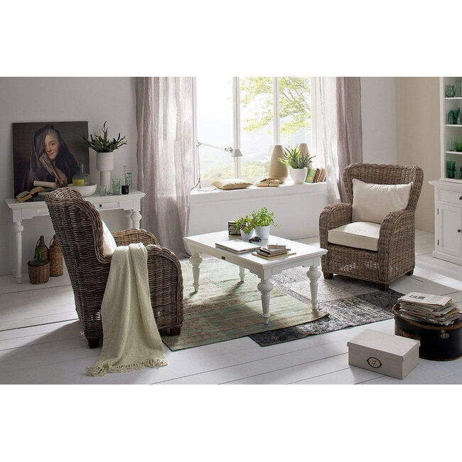 Queen Stuhl – Eleganter Rattan-Loungesessel mit höchstem Komfort