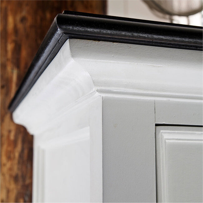 Sideboard Halifax Contrast – Struktur & Stil mit Rattan-Akzenten