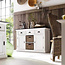 Sideboard Halifax Contrast – Struktur und Stil mit Rattan-Akzenten