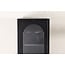 Glasschrank Cali Schwarz – Schlanke Eleganz im Industrial-Look