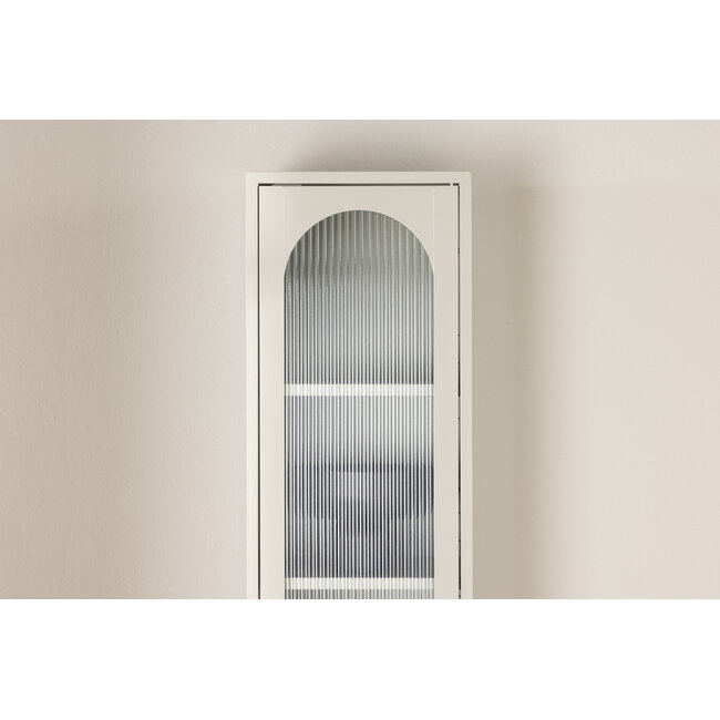 Glasschrank Cali Schwarz – Schlanke Eleganz im Industrial-Look - Copy