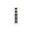 Glasschrank Cali Schwarz – Schlanke Eleganz im Industrial-Look - Copy