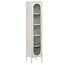 Glasschrank Cali Schwarz – Schlanke Eleganz im Industrial-Look - Copy