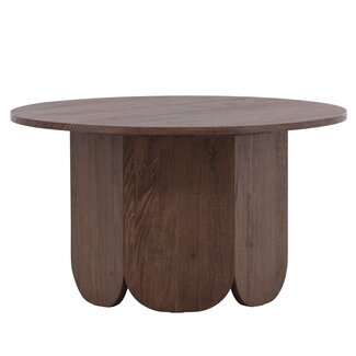 Venture Home Couchtisch Tekla Mocca – Harmonische Rundungen & Tiefe Eleganz