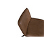 X-Lounge Sessel und Hocker – Klassischer Luxus in zeitlosem Braun