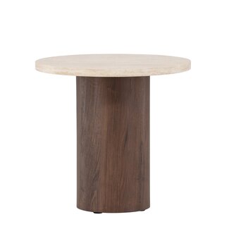 Venture Home Couchtisch Megg – Kompakte Eleganz im Travertin-Look