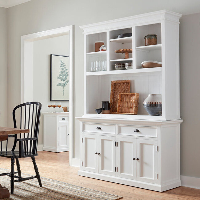 Geschirrschrank und Regal Halifax 145 cm – Klassische Eleganz für Ihr Zuhause