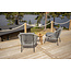 Lounge-Set Chania & Lindos in Grau/Natur – modernes