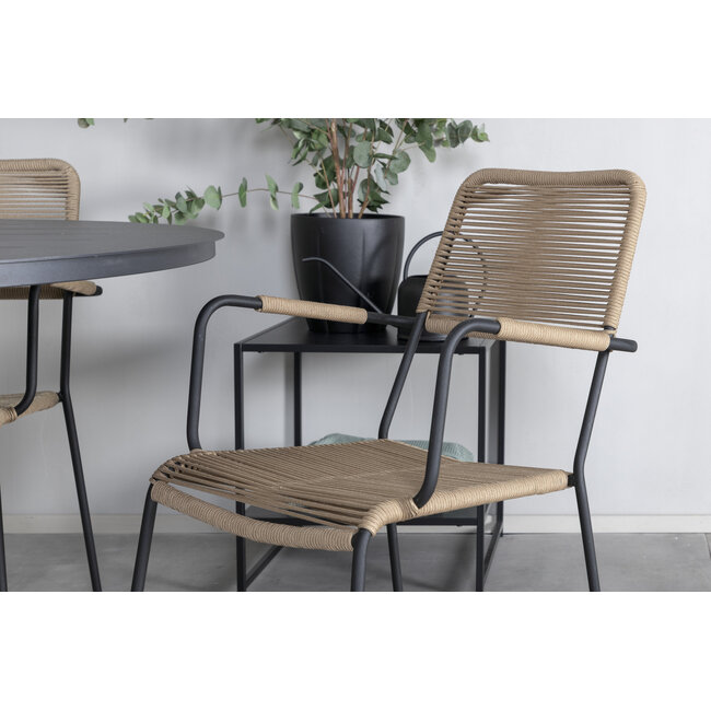Gartenmöbel-Set Alma kompakt – Platzsparendes Aluminium-Balkon-Set für kleine Terrassen und Balkone, wetterfest und stilvoll