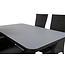 Gartenmöbel-Set Virya kompakt – Aluminium-Outdoor-Set mit Tisch 160×90 cm und Rope-Stühlen, wetterfest und modern