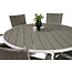 Gartenmöbel-Set Parma groß – Geräumige Aluminium-Outdoor-Gartengarnitur für Familie und Gäste, wetterfest