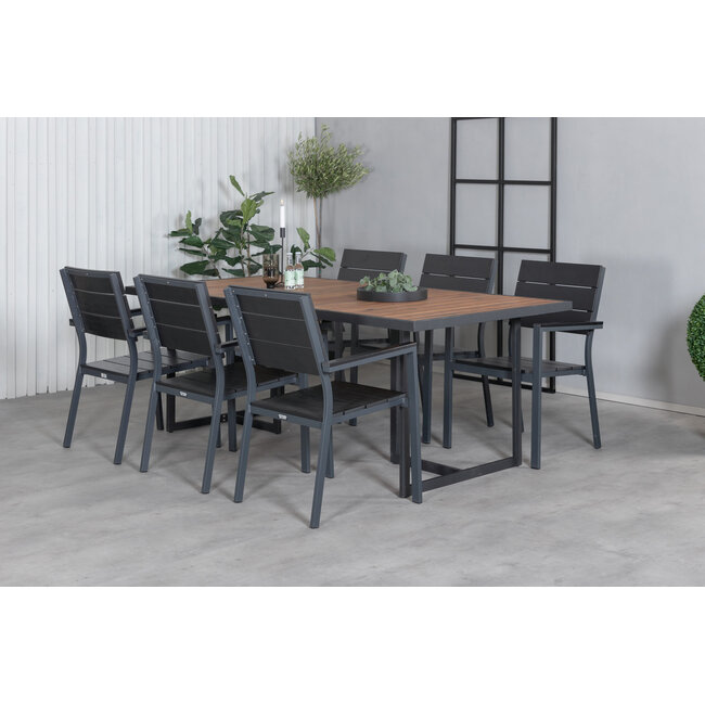 Gartenmöbel-Set Khung ganzjährig – Robuste Outdoor-Gartengarnitur für ganzjährigen Einsatz, frostsicher und wetterfest