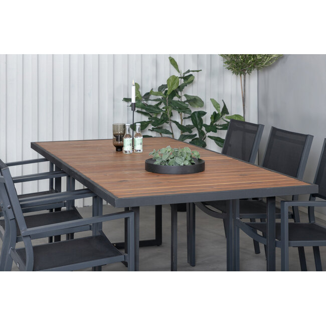Gartenmöbel-Set Khung Dinner – Elegante Outdoor-Essgruppe für unvergessliche Sommerabende auf Terrasse und Garten