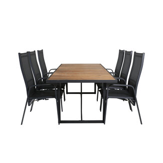 Venture Home Gartenmöbel-Set Khung Bistro – Outdoor-Gartengarnitur für Kaffee & Frühstück