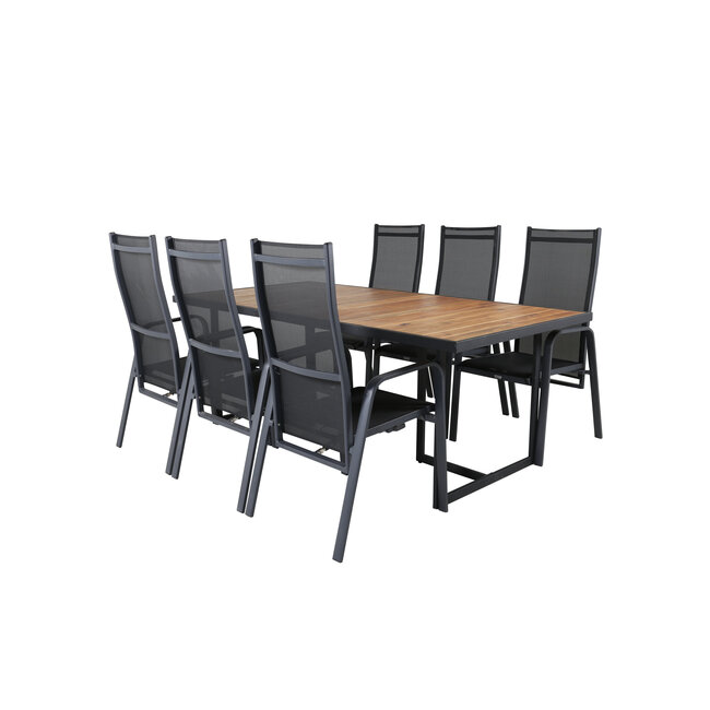 Gartenmöbel-Set Khung Bistro – Kompakte Outdoor-Gartengarnitur für Kaffee, Frühstück und entspannte Pausen im Freien