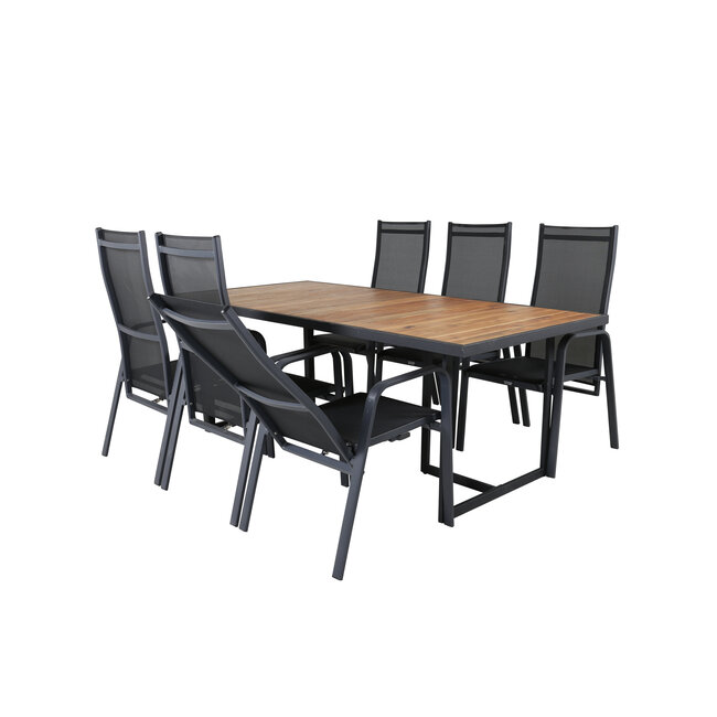 Gartenmöbel-Set Khung Bistro – Kompakte Outdoor-Gartengarnitur für Kaffee, Frühstück und entspannte Pausen im Freien
