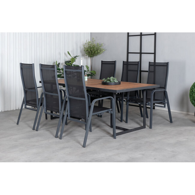 Gartenmöbel-Set Khung Bistro – Kompakte Outdoor-Gartengarnitur für Kaffee, Frühstück und entspannte Pausen im Freien