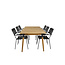 Gartenmöbel-Set Julian 6-teilig – Elegante Outdoor-Essgruppe für 6 Personen, wetterfest und pflegeleicht