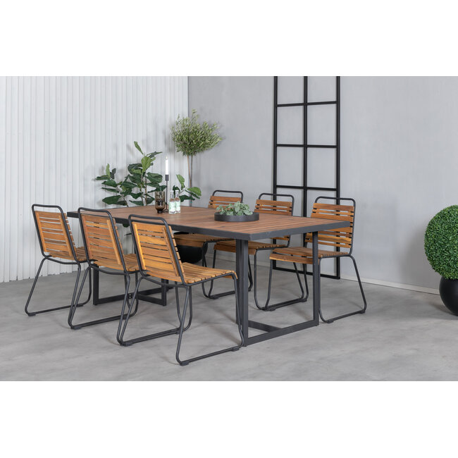 Gartenmöbel-Set Khung Lounge – Stilvolle Outdoor-Gartengarnitur mit entspanntem Loungecharakter für Garten und Terrasse