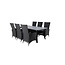 Gartenmöbel-Set Virya Eck-Lounge – großzügiges Outdoor-Ecksofa aus Aluminium & Rope