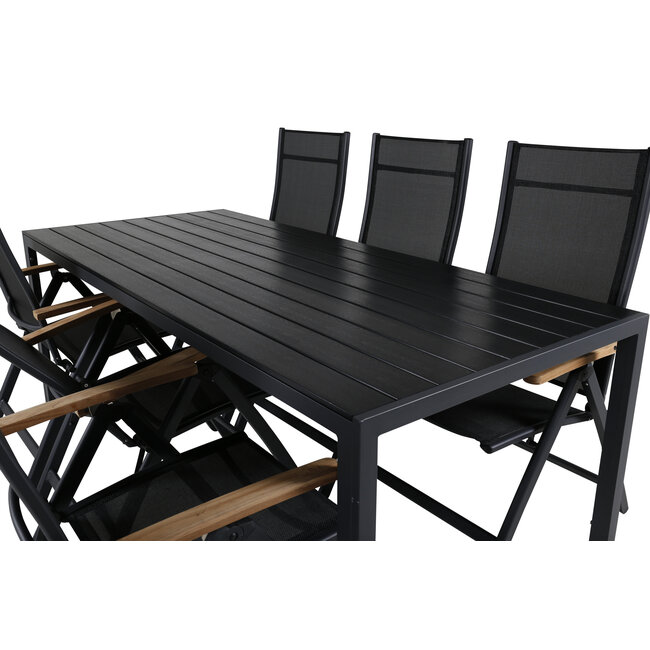 Gartenmöbel-Set Break kompakt – Platzsparende Aintwood-Gartengarnitur für Balkon und kleine Terrassen, ideal für 2 Personen