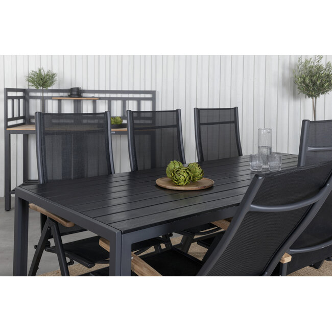 Gartenmöbel-Set Break kompakt – Platzsparende Aintwood-Gartengarnitur für Balkon und kleine Terrassen, ideal für 2 Personen