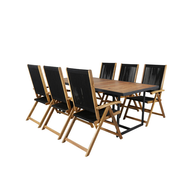 Gartenmöbel-Set Khung Premium – Hochwertige Outdoor-Gartengarnitur für 4 Personen, wetterfest und langlebig