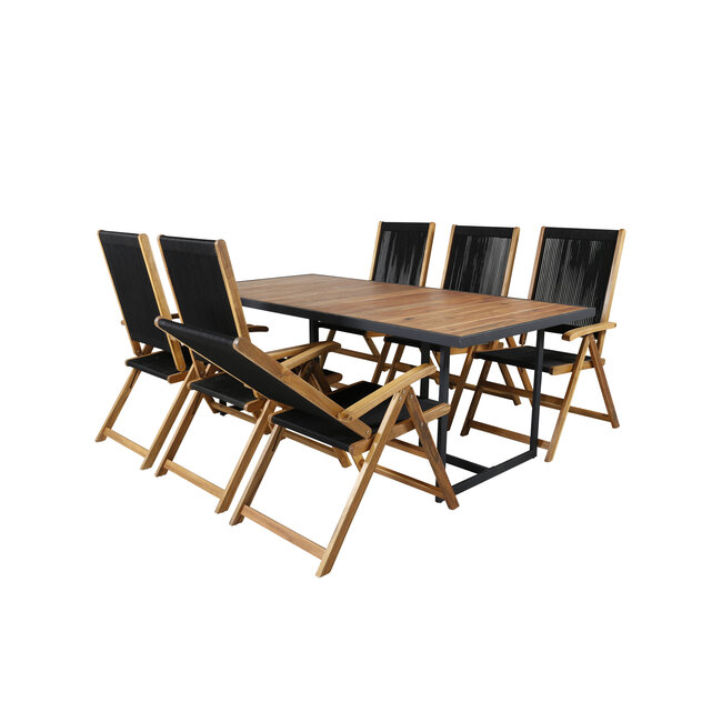 Gartenmöbel-Set Khung Premium – Hochwertige Outdoor-Gartengarnitur für 4 Personen, wetterfest und langlebig