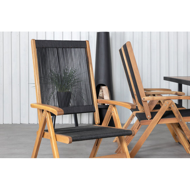 Gartenmöbel-Set Khung Premium – Hochwertige Outdoor-Gartengarnitur für 4 Personen, wetterfest und langlebig