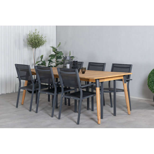 Gartenmöbel-Set Julian – Elegante und wetterfeste Outdoor-Gartengarnitur für Garten und Terrasse