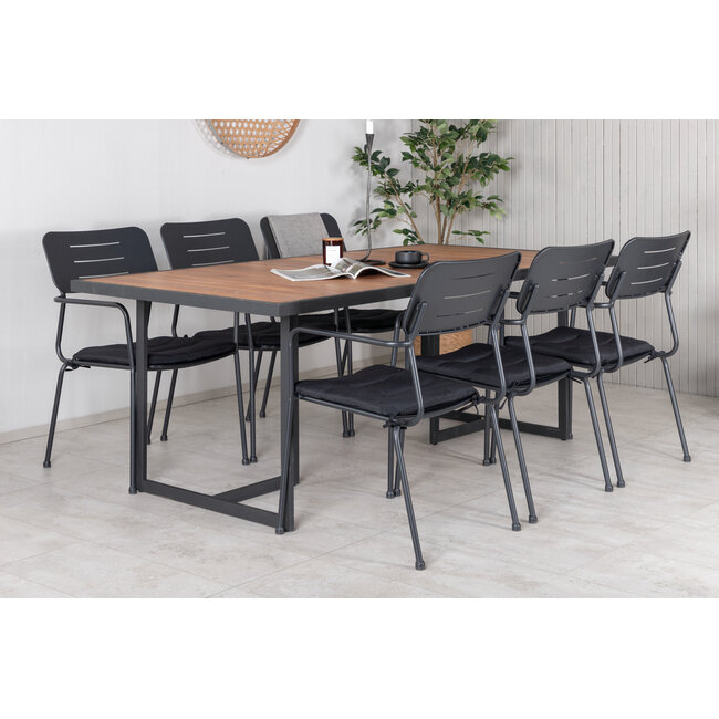 Gartenmöbel-Set Khung – Moderne Outdoor-Gartengarnitur für Garten und Terrasse wetterfest und langlebig