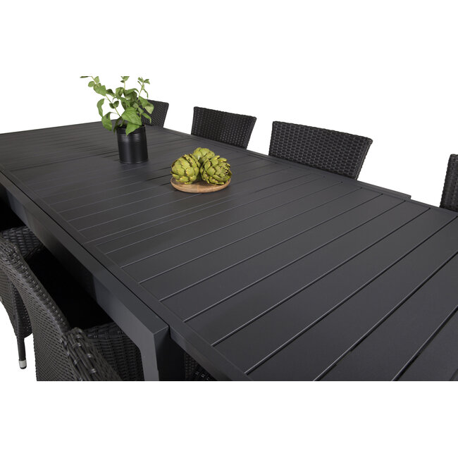 9-tlg. Essgruppe Marbella & Knick – Platz für die ganze Familie