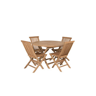 Venture Home Gartenmöbel-Set Kenya, Kenya – Wetterfeste Essgruppe für den Garten