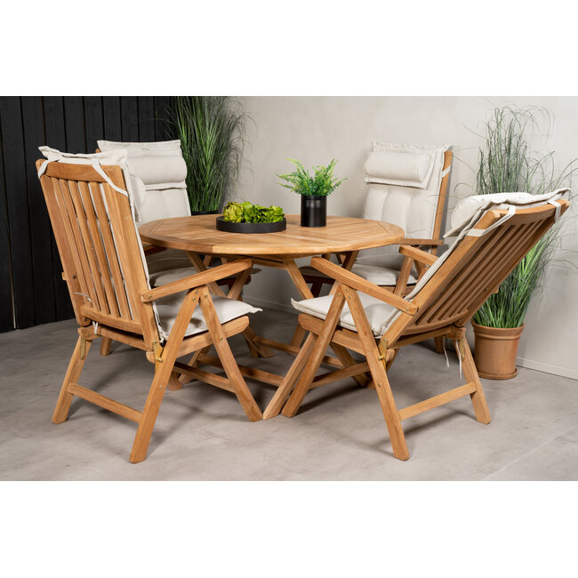 Gartenmöbel-Set Kenya – Wetterfeste Gartengarnitur
